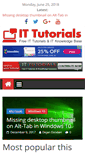 Mobile Screenshot of it-tutorials.net